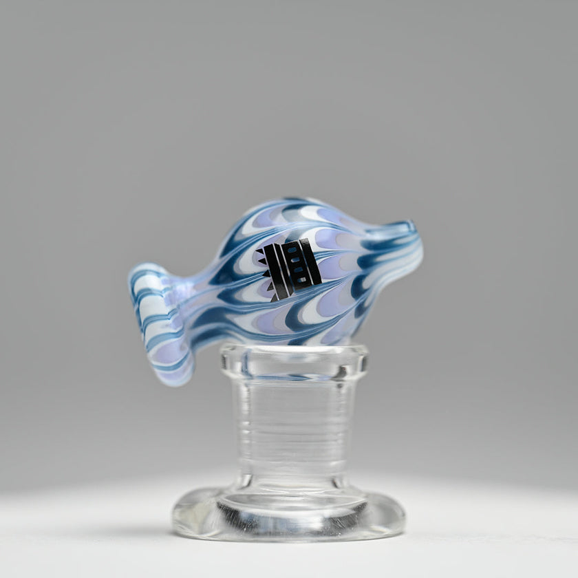 Directional Bubble Carb Cap - Color Swirl