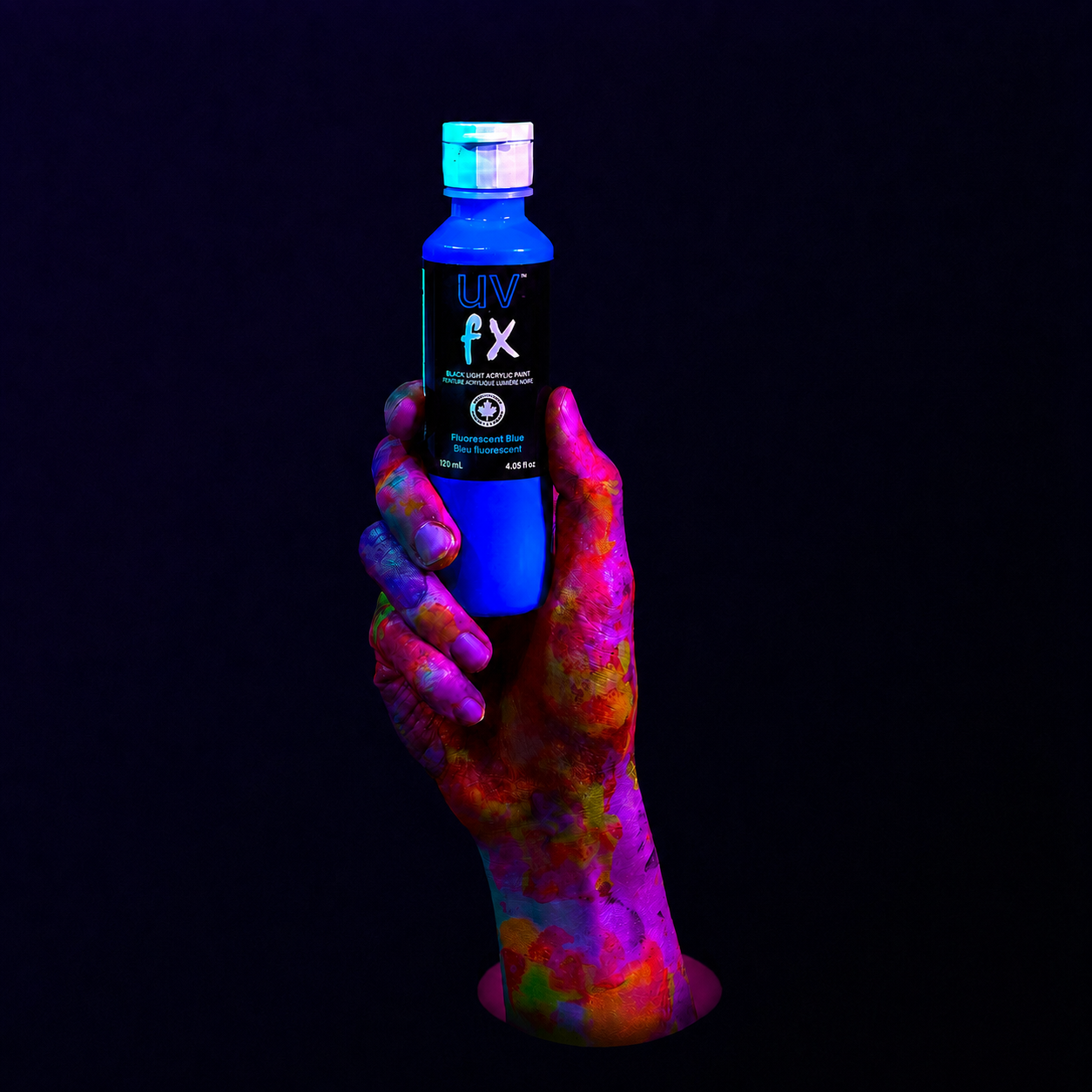 UVFX Black Light Poster Paint - Fluorescent Blue