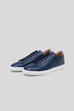 Royal Blue Calfskin Città Sneaker