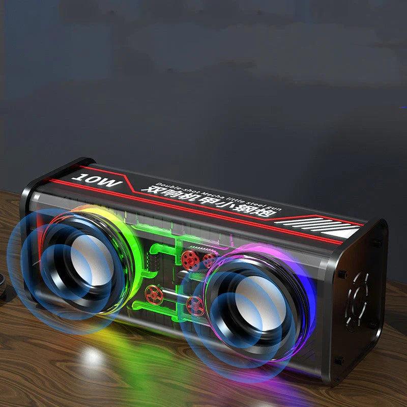 Bluetooth Speaker Transparent Mecha High Power