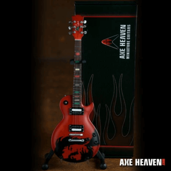 Bob Marley Signature “One Love” Miniature Guitar Replica Collectible