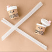 Boba Straw Keychain