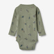 L/S Freddie Bodysuit | Dusty Green Cars | Wheat Kids