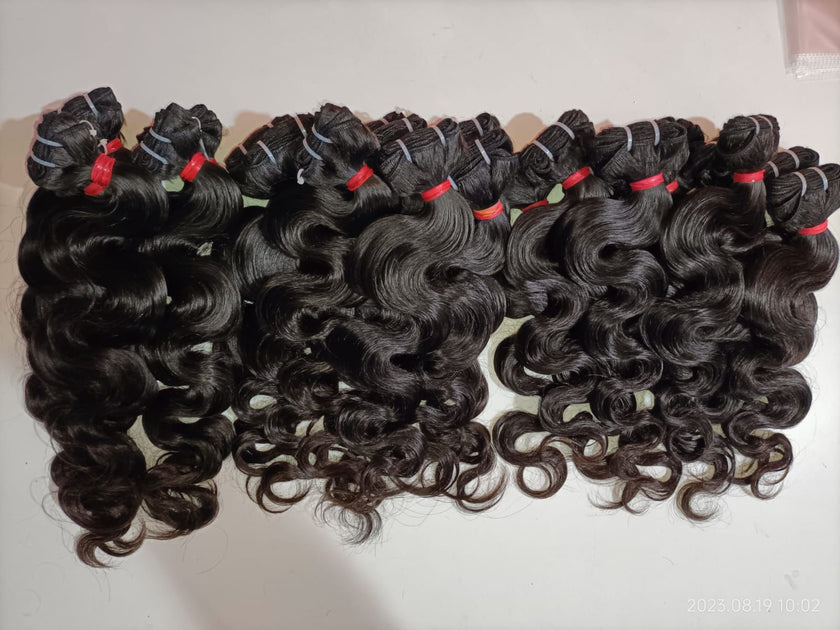 Indian Virgin Body Wave Human Hair Bundles   