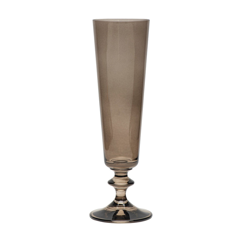 Bohemia Crystal - Bella Champagne flute Chelsea Grey