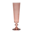 Bohemia Crystal - Bella Champagne flute Sunset Rose