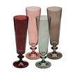 Bohemia Crystal - Bella Champagne flute Sunset Rose