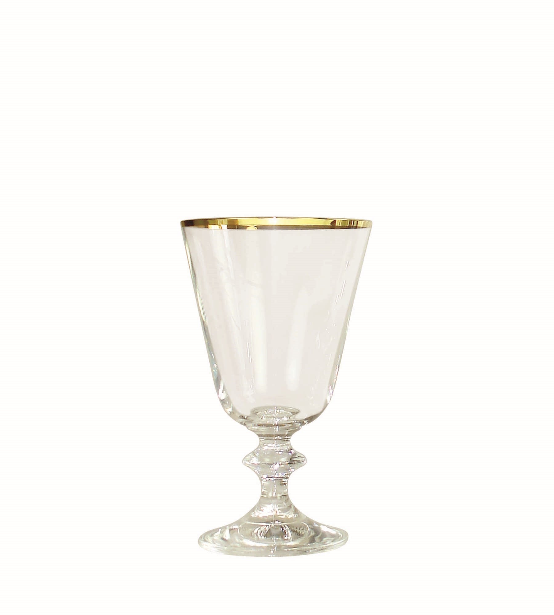 Bohemia Crystal - Bella Juice Glass with Gold rim