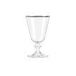 Bohemia Crystal - Verre à vin blanc Bella avec bord plat