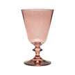 Bohemia Crystal - Bella White Wine glass Sunset Rose