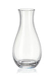 Vase en cristal de Bohême - Fleuriste, forme goutte d'eau, H22cm