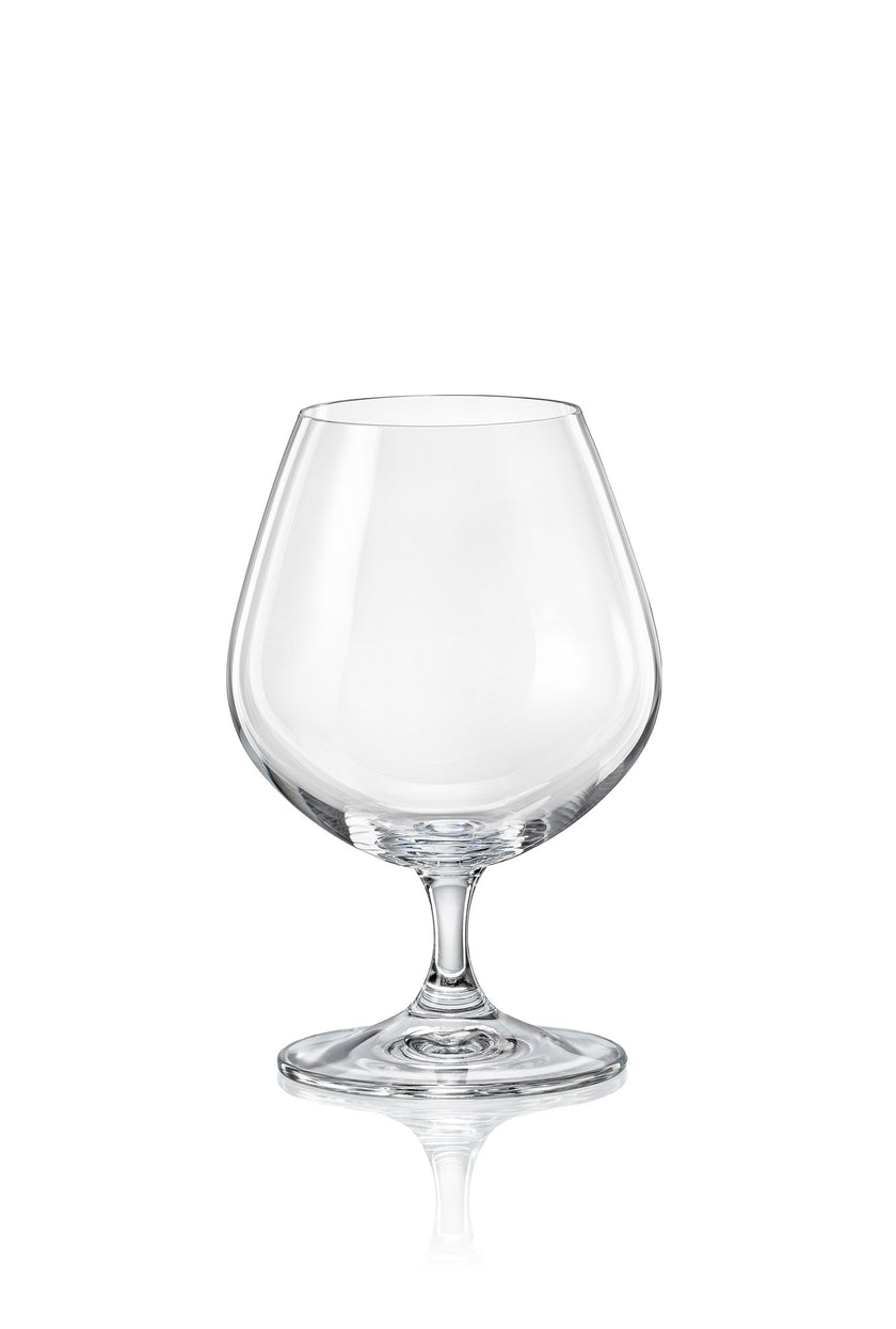 Bohemia Crystal - Lara Cognac/Brandy Glass (Set of 6)