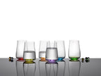Bohemia Crystal - Rainbow Fresh Highball Tumbler (Set of 6) Assorted
