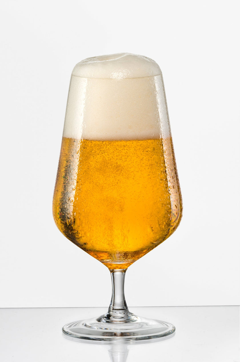 Bohemia Crystal - Sandra Footed Beer/water (Set of 6)