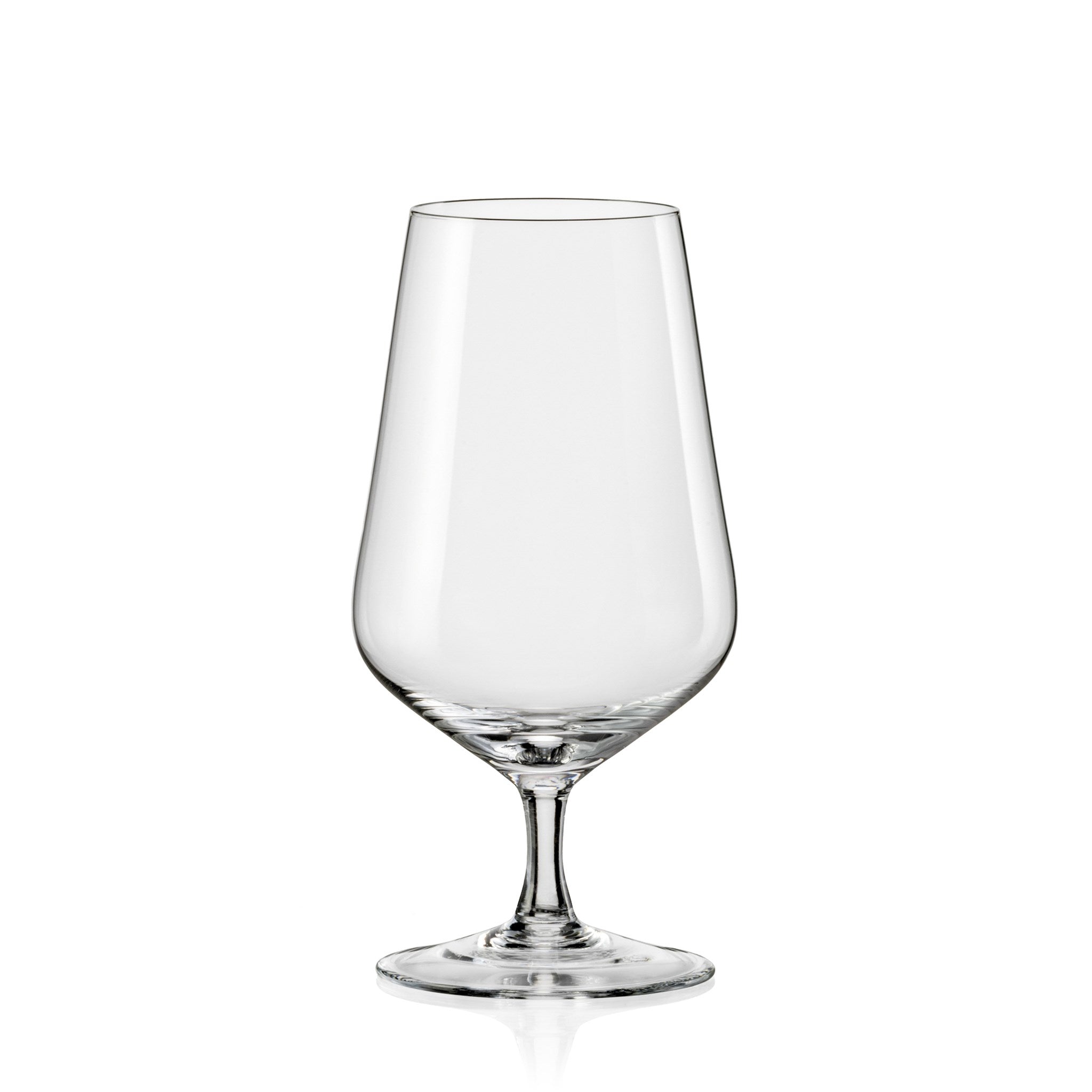 Bohemia Crystal - Sandra Footed Beer/water (Set of 6)