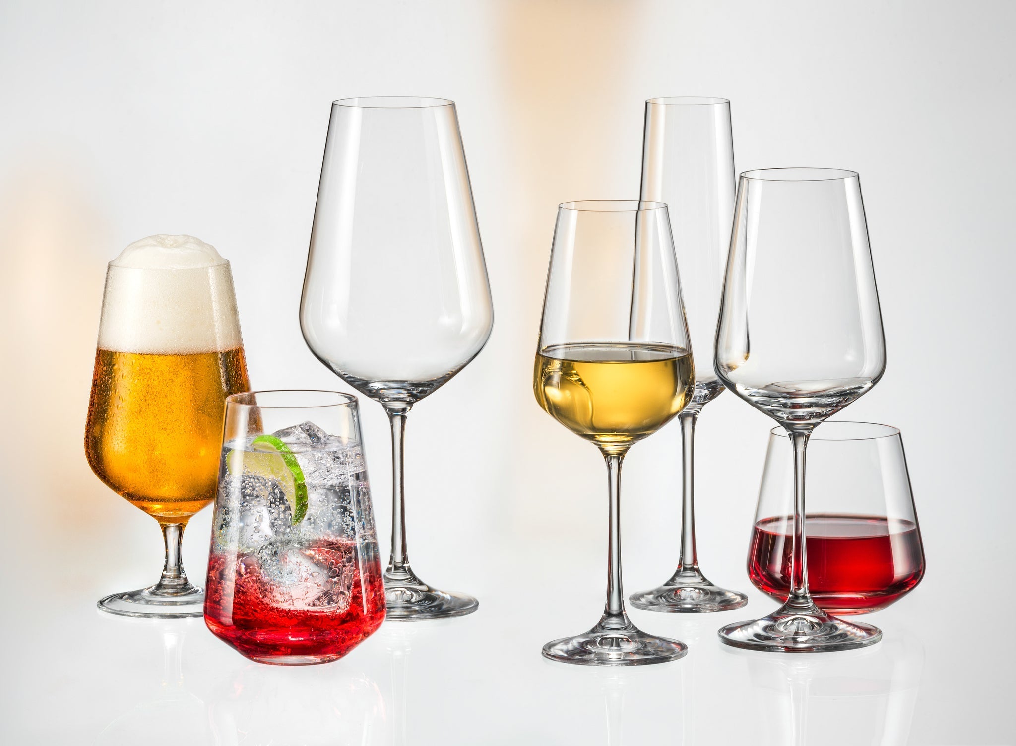 Bohemia Crystal - Sandra Wine 450ml (Set of 6)