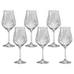 Bohemia Crystal - Tulipa Optic Red Wine (Set of 6)
