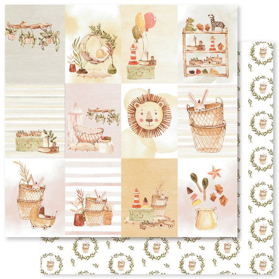 Boho Nursery 12x12 Paper Collection 21834