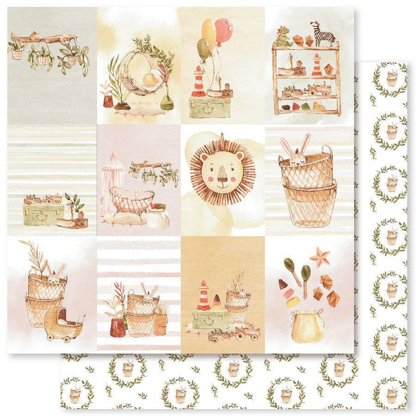 Boho Nursery 12x12 Paper Collection 21834