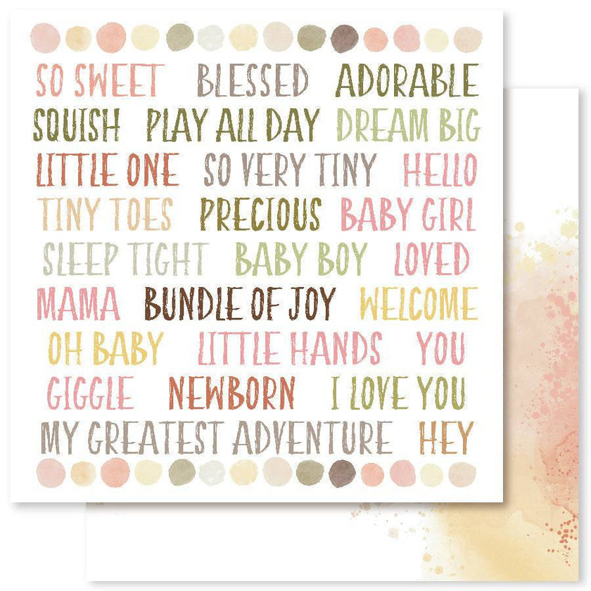 Boho Nursery 12x12 Paper Collection 21834