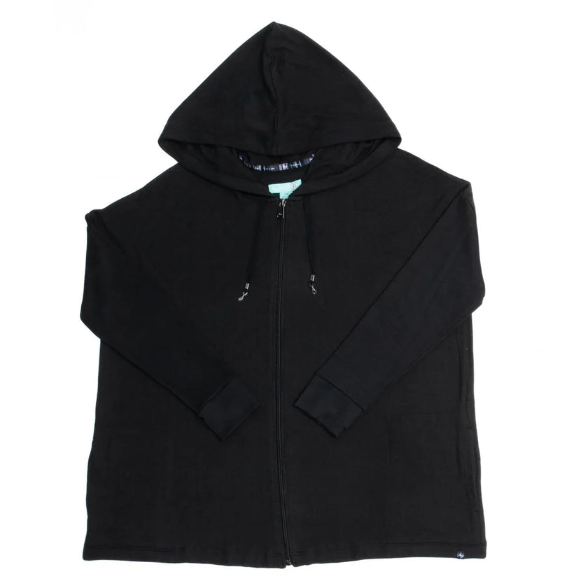 LUG - Bolero Brushed Sweater Knit Zip-Up