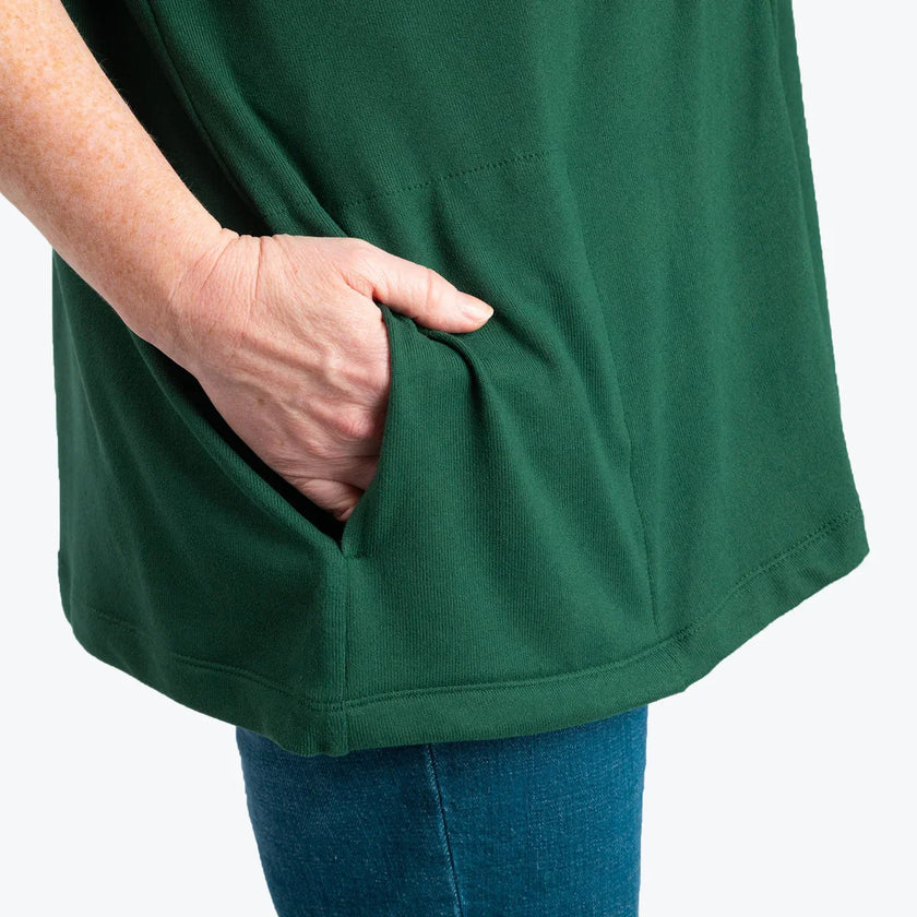LUG - Bolero Brushed Sweater Knit Zip-Up