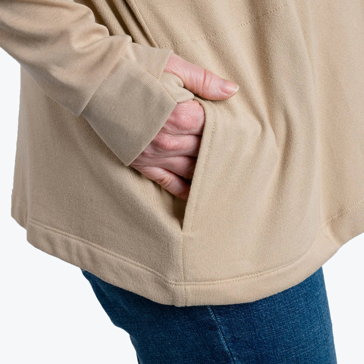 LUG - Bolero Brushed Sweater Knit Zip-Up