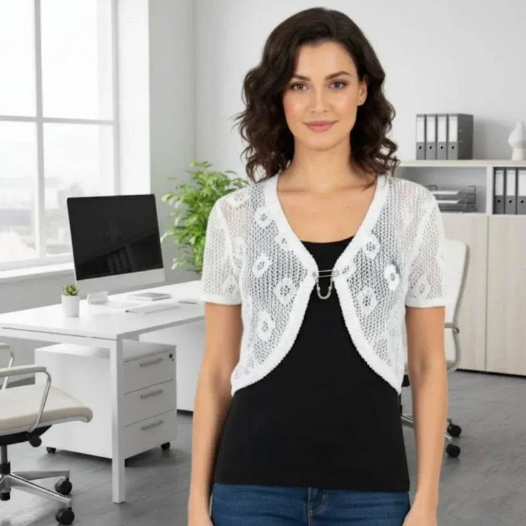 Boléro crochet