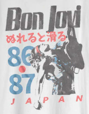 Bon Jovi Japan Tour T-Shirt