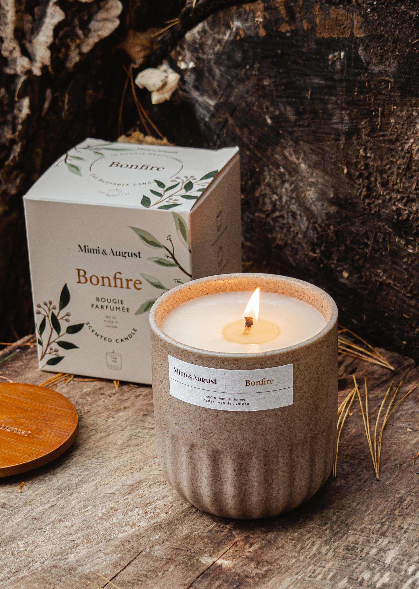 Bonfire - Reusable Candle
