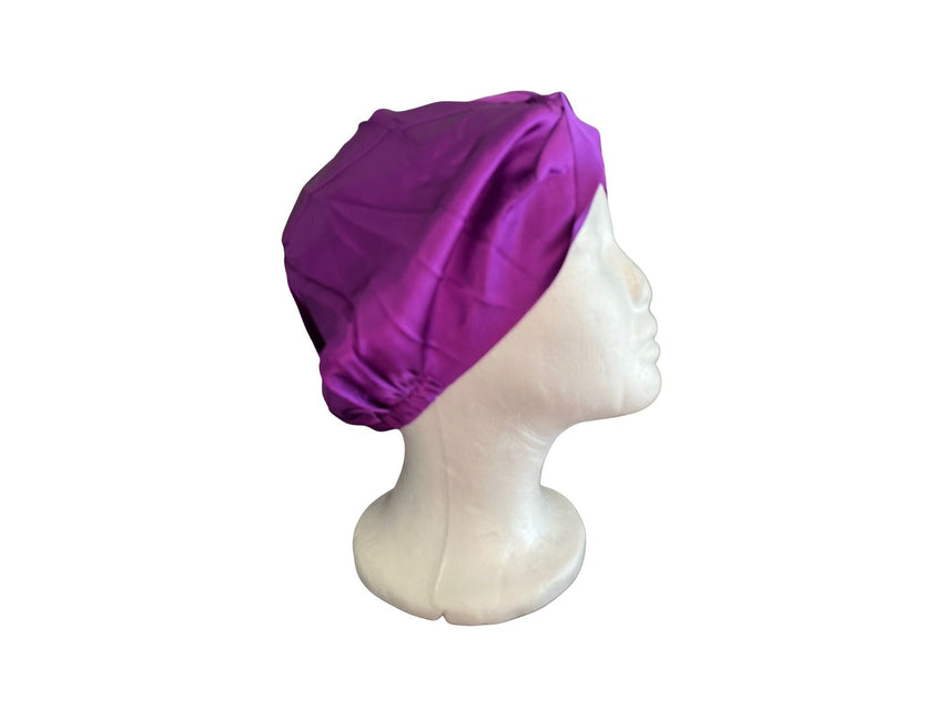 Silk Bonnet Purple (Twisted Design)
