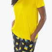 LUG - Boomerang Relaxed Tee & Cropped Pants Set