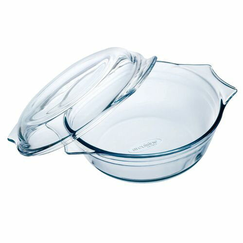 Casserole ronde en verre borosilicate 1,25 L - Arcuisine