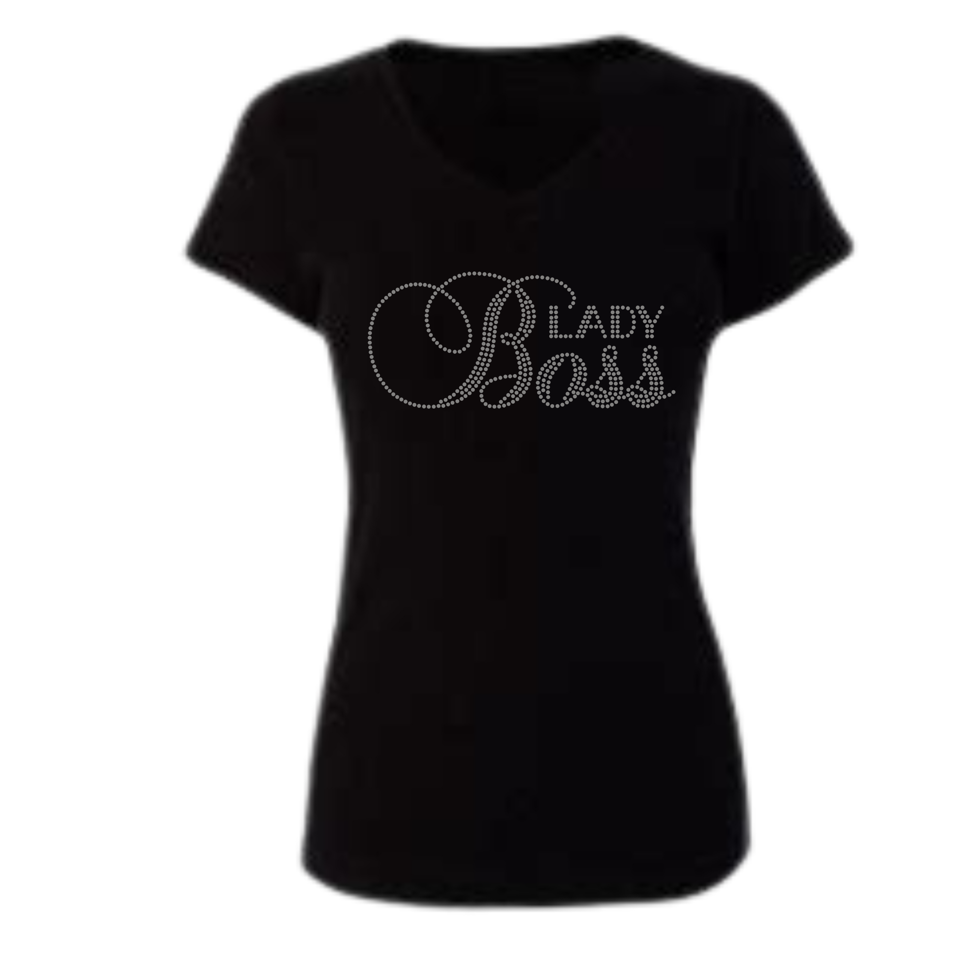 Boss Lady Rhinestone Shirt – Empowerment Sparkle Bling Tee | Blingdazzel
