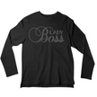 Boss Lady Rhinestone Shirt – Empowerment Sparkle Bling Tee | Blingdazzel