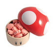 Boston America - Super Mario - Boîte en forme de champignon - Bonbons acidulés à la cerise