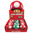 Boston America - Super Mario - Boîte en forme de champignon - Bonbons acidulés à la cerise