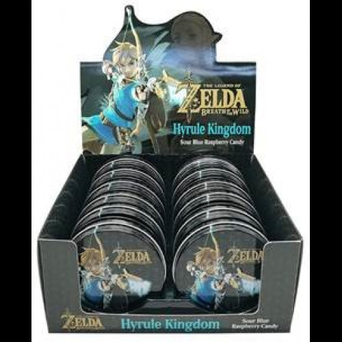Boston America - Zelda Hyrule Kingdom Candy - SOUR BLUE RASPBERRY CANDY TIN