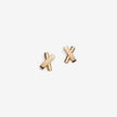 Déterminée - Boucles d’oreilles en forme de X - Option avec perle