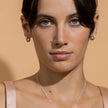 Curieuse - Boucles d’oreilles anneaux en argent sterling, faites au Québec