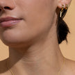 Intègre - Boucles d'oreilles cercle ouvert en argent sterling