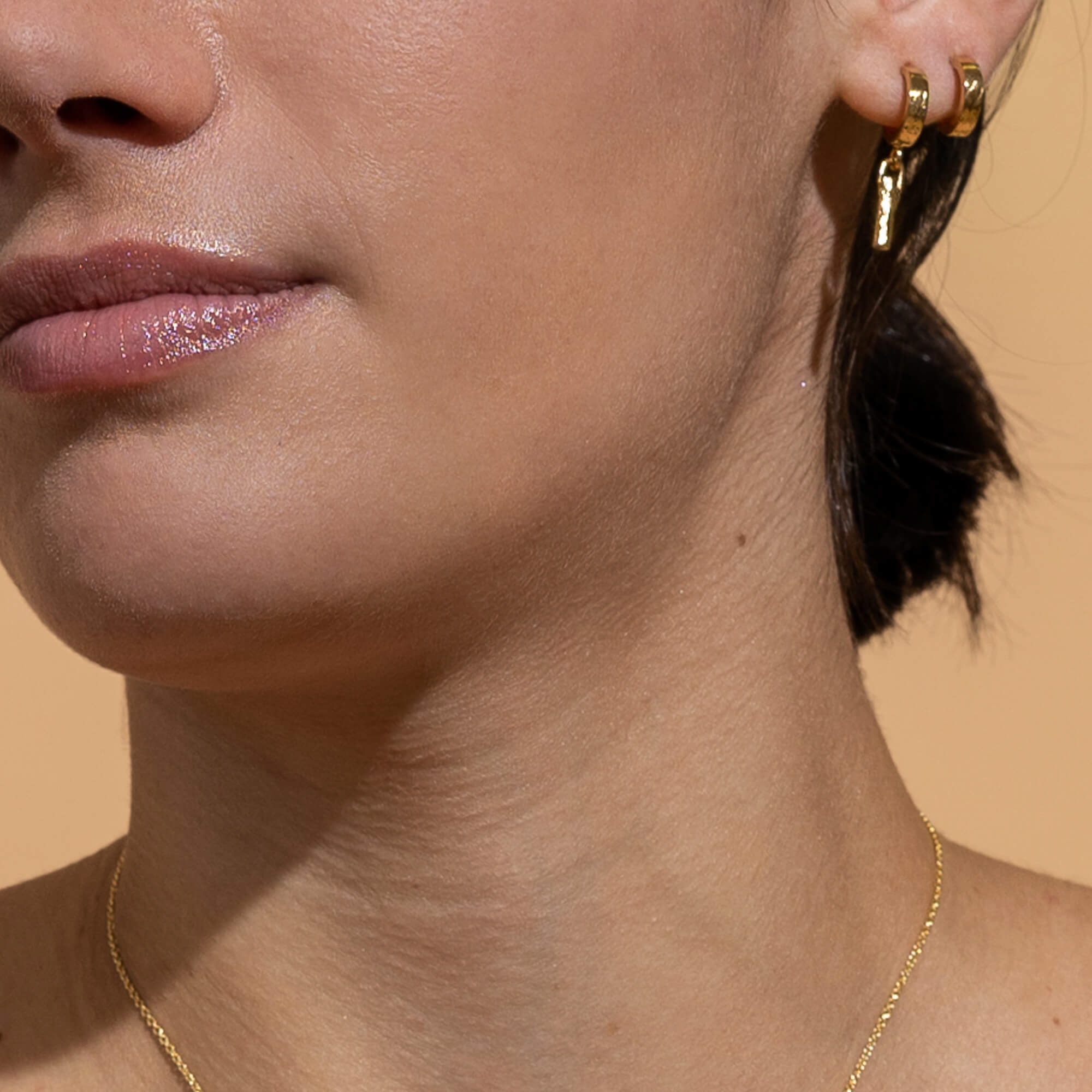 Intègre - Boucles d'oreilles cercle ouvert en argent sterling