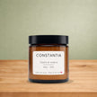 Bougie de soya CONSTANTIA cèdre et  ambre