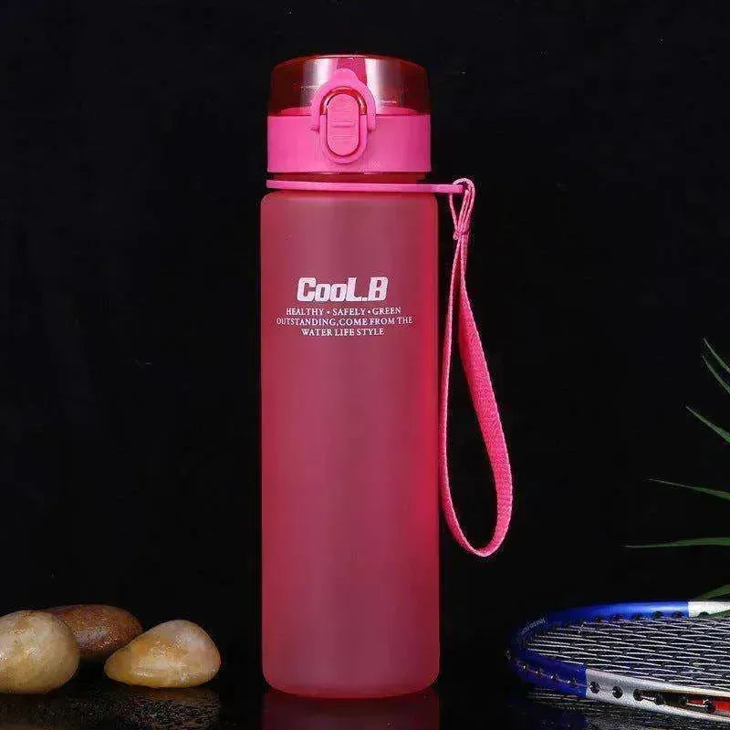 Bounce Cover Frosted Plastic Water Cup