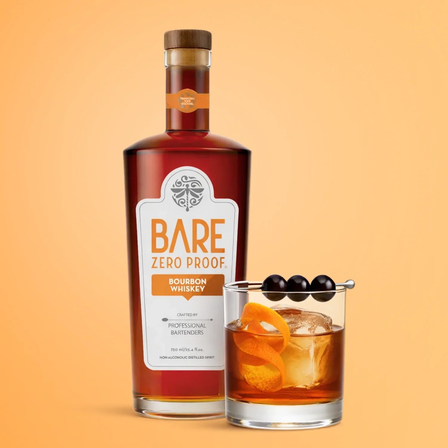BARE Zero Proof - 0.0% Bourbon Whiskey