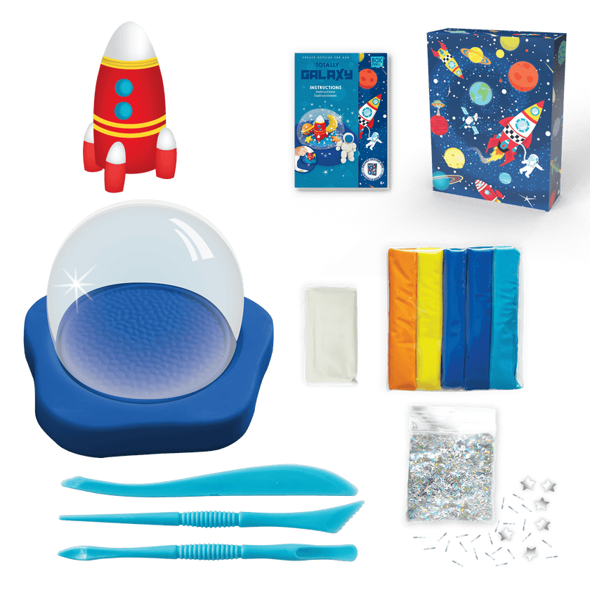 Box Candiy - Totally Galaxy - Rocket Globe Art Set