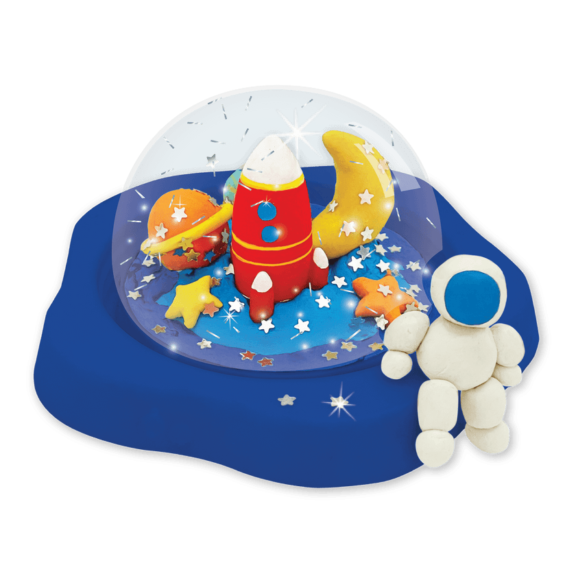 Box Candiy - Totally Galaxy - Rocket Globe Art Set