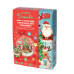 Box Candiy - Totally Santa - Christmas Tree Ornament Art Set