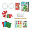 Box Candiy - Totally Santa - Christmas Tree Ornament Art Set
