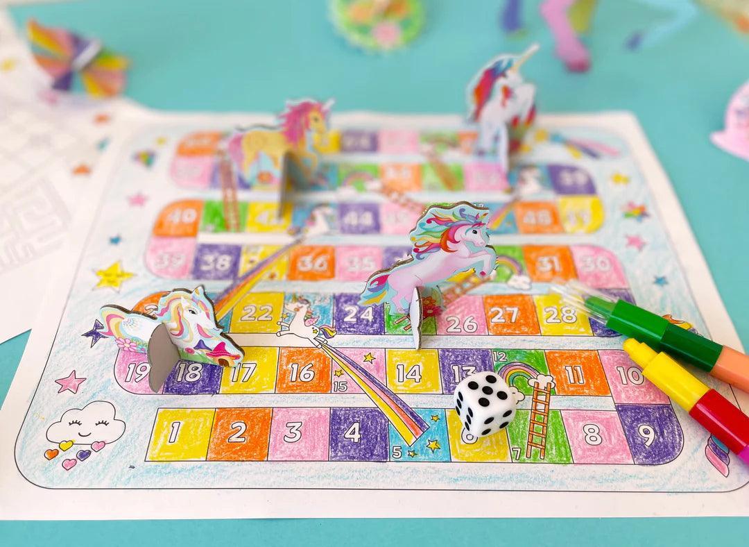 Box Candiy - Totally Unicorn Adventures - Travel Case Craft & Act Set